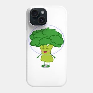 Cute Design Broccoli Vegetables Love Phone Case