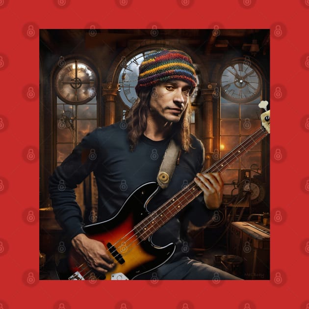 Jaco Pastorius by IconsPopArt