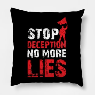 Political Theme Design Poster Style Pillow