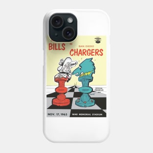 Vintage Buffalo Bills Program Phone Case