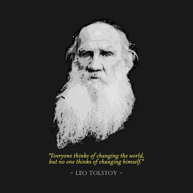 Discover Leo Tolstoy Quote - Leo - T-Shirt