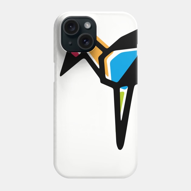 Rainbow Anigami Crane Phone Case by XOOXOO