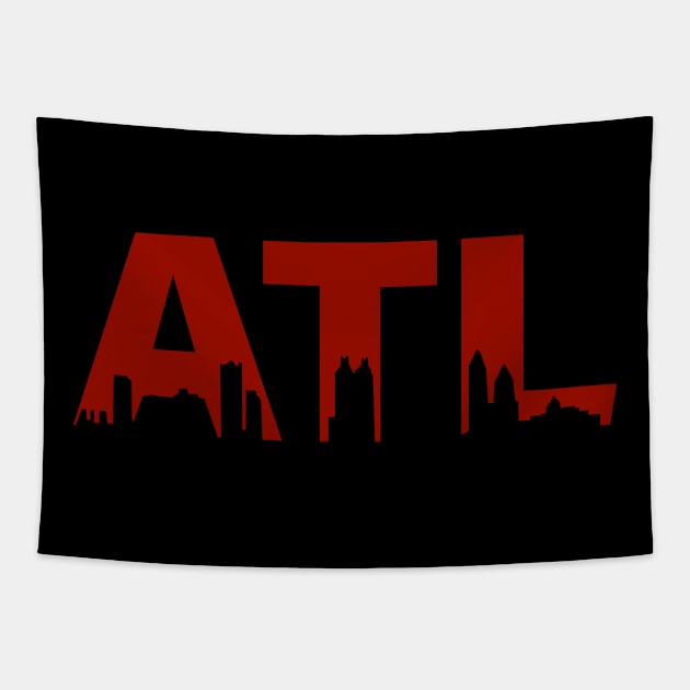 ATL Red Tapestry by ilrokery