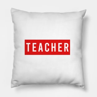 TEACHER TAG Pillow