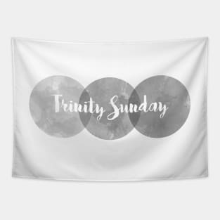 Trinity Sunday Circle Abstract - Trinity Sunday Tapestry