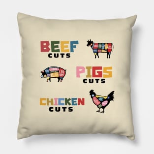 Butcher Guide Set Pillow