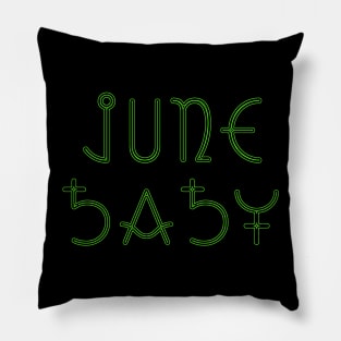 Month of June Pillow