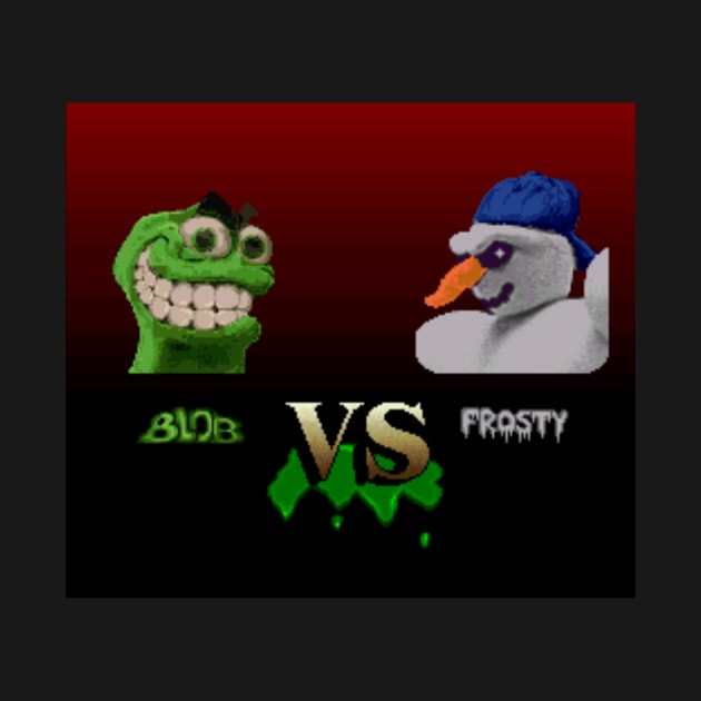 Blob VS Bad Mr. Frosty by ricrock