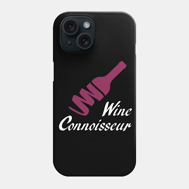 Wine Connoisseur stylish wine bottle for Wine Lovers Phone Case by peter2art