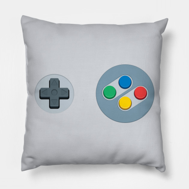 Nintendo Controller Buttons Nintendo Pillow Teepublic