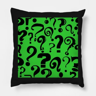 Riddle Me This Pillow