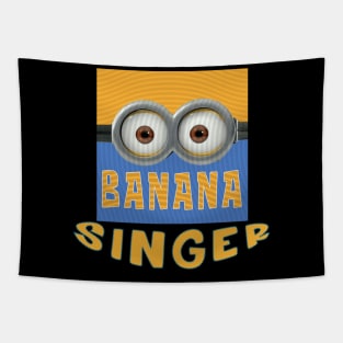 MINIONS USA SINGER Tapestry