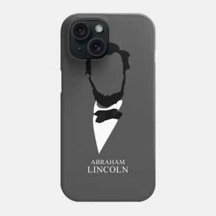 Abraham Lincoln - Minimalist Portrait Phone Case