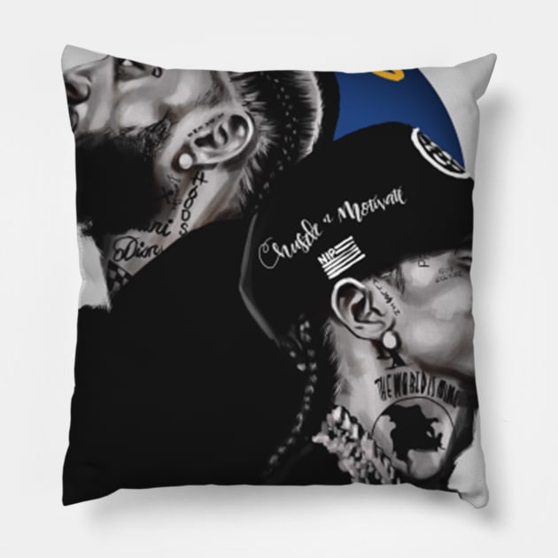 Nipsey Hussle Pillow by Heulwen Team