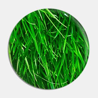 Grass print Pin