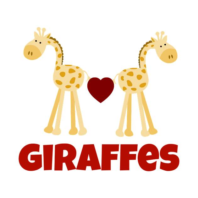 Giraffe Pair by swagmaven