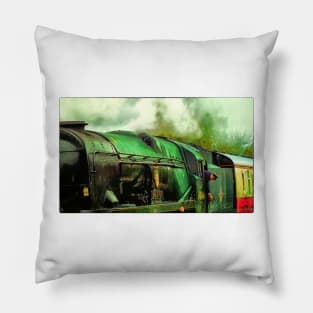 Green Steam again Pillow