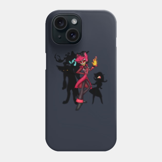 The Radio Demons In Town Phone Case by Thehazbeansky1