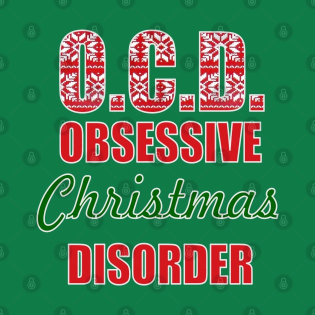 1980s obsessive christmas disorder ugly christmas sweater by Tina