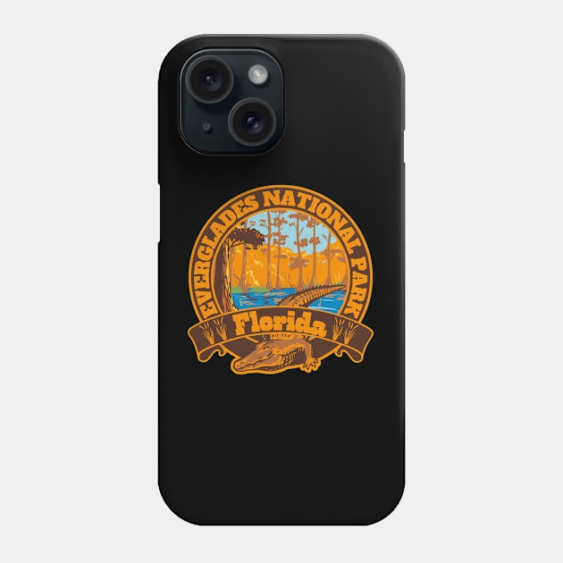 Everglades National Park Florida Phone Case by FullOnNostalgia