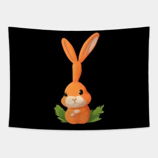 Rabbit's Carrot Obsession Tapestry