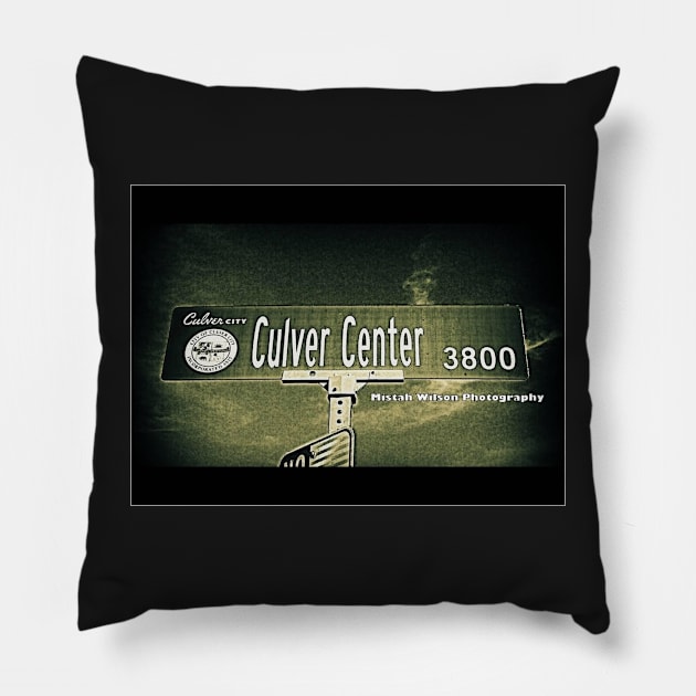 Culver Center, Culver City, California by Mistah Wilson Pillow by MistahWilson