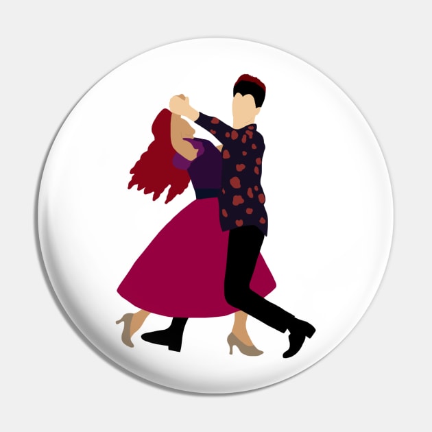 Joe and Dianne foxtrot Pin by scooptroop