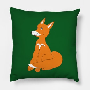 Red FOX Pillow