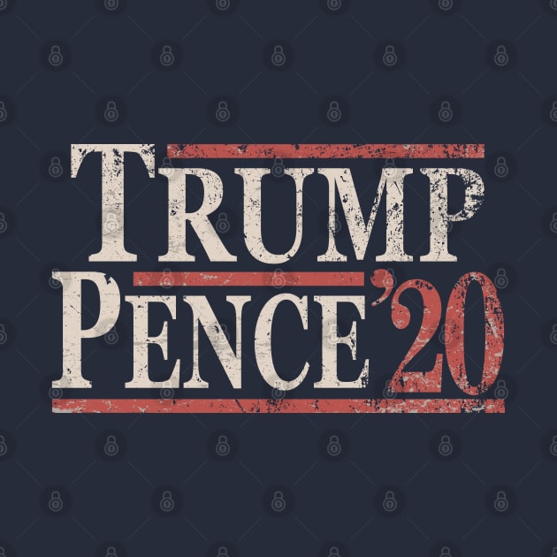 Grunge Donald Trump Mike Pence 2020 by Etopix