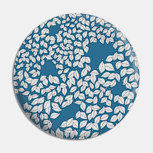 Blue garden Pin