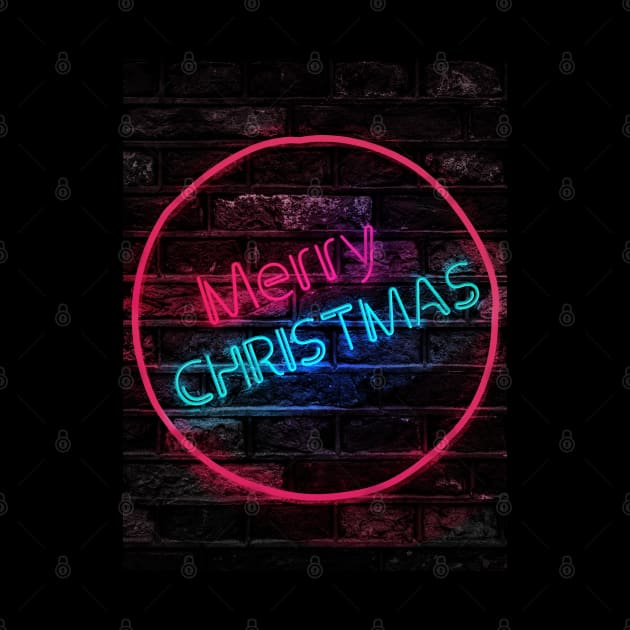 Merry Christmas NEON by enchantingants