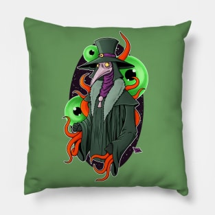 Eldritch Plague Doctor Pillow