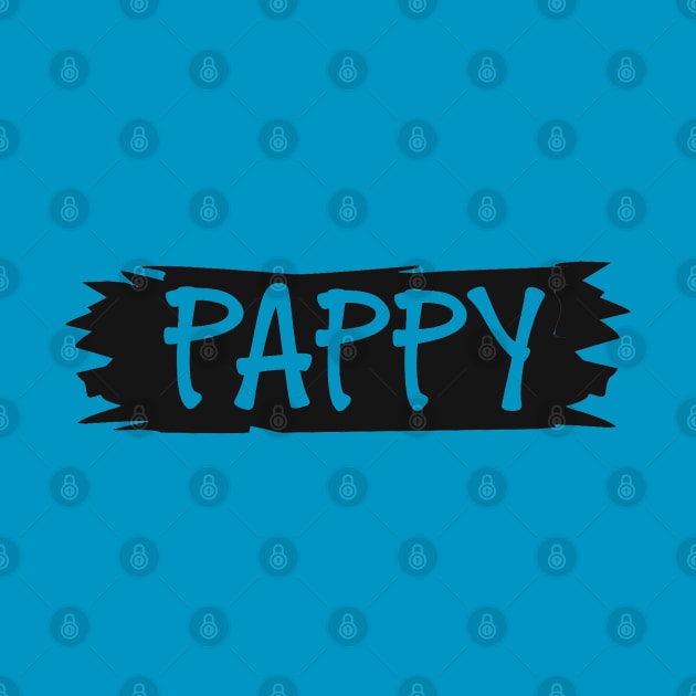 Pappy Grandfather Papa Pappaw T-Shirt by Imp's Dog House