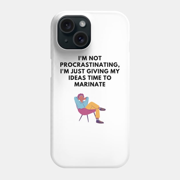 Infj Type Procrastinating Phone Case by Infj Merch