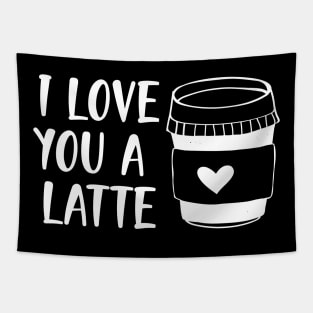 I love you a latte Tapestry