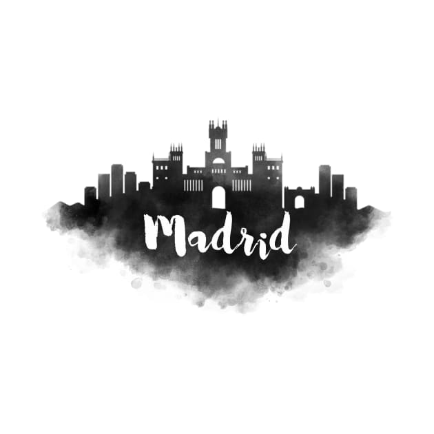 Madrid watercolor by kursatunsal