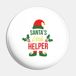 Santa's Little Helper Pin