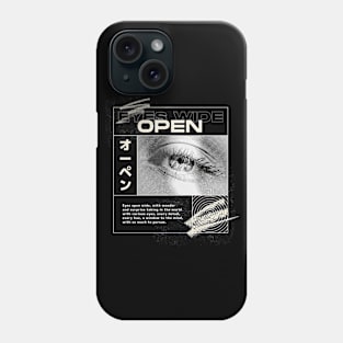 Eyes Wide Open Eye Truth Perception Phone Case