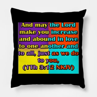 I Thessalonians 3:12 NKJV Pillow