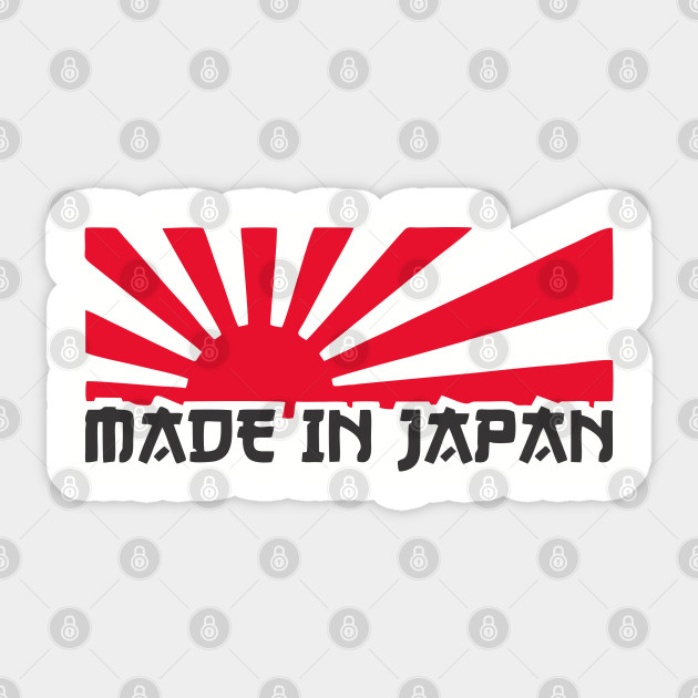 Made In Japan Made In Japan Sticker Teepublic