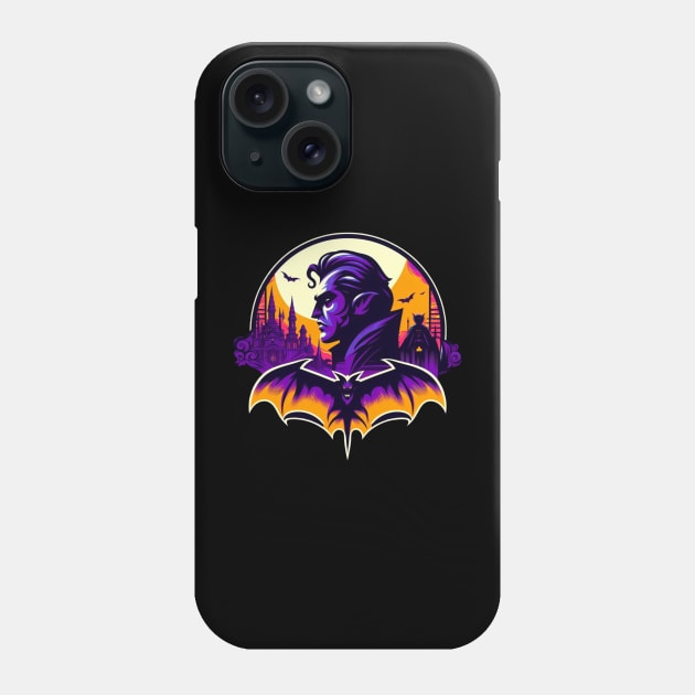 Homage to Count Dracula Phone Case by Shawn's Domain