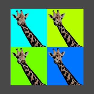 Giraffe Pop Art T-Shirt