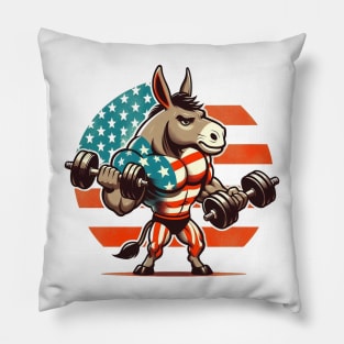 Muscular Donkey Pillow