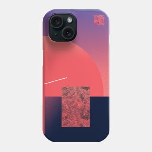 Red Sun Phone Case