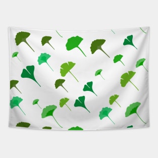 Spring Ginko Leaves Tapestry