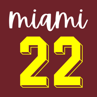 Miami 22 Jimmy Butler T-Shirt