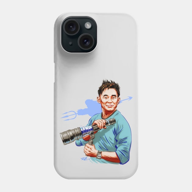 James Wan - An illustration by Paul Cemmick Phone Case by PLAYDIGITAL2020