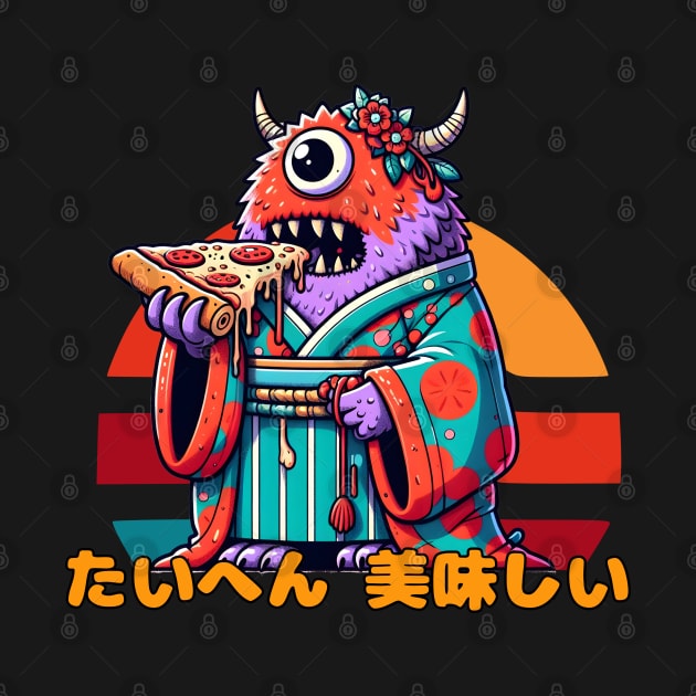 Pizza monster for pizza lovers by Japanese Fever