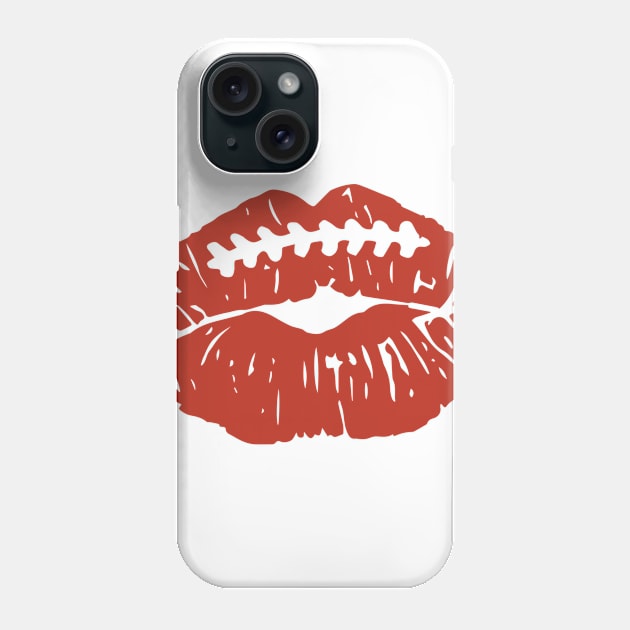 Football lipstick Phone Case by p308nx
