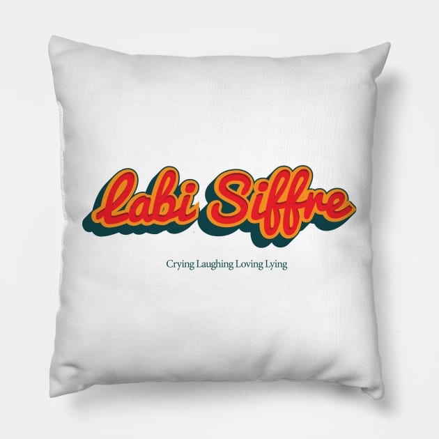 Labi Siffre Pillow by PowelCastStudio